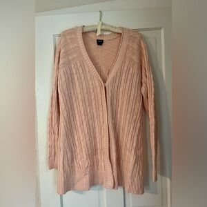 IZOD Long Lightweight Snap Cardigan